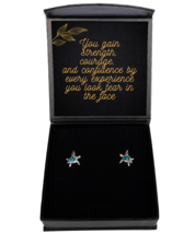 Earrings that Inspire Greatness - Adorn Your Ears with Positivity,  Opal  - £31.59 GBP