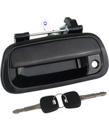 Tailgate Handle Liftgate Latch Handle with Key Lock Cylinder Smooth Black - $42.55