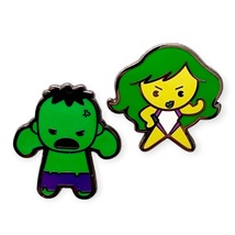 Marvel Disney Pins: Kawaii Hulk and She-Hulk  - £20.67 GBP