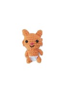 Jinja the Cat pocket size, Sago Mini babies, kitty, crochet doll, amigurumi - $21.78