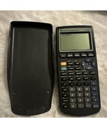 Texas Instruments TI-83 Plus Graphing Calculator w/Cover Black Tested Wo... - $24.00