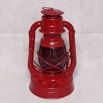 Dietz Little Wizard Red Glass Globe Lantern Metropolitian Utilities District - £37.39 GBP