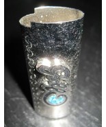 NICKEL SILVER ESCO Golf Theme Black color Art Deco Lighter Case Metal Ho... - $27.15 CAD
