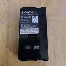 Sony NP-55 OEM Camera Battery Pack 6V 1000mAh Untested - £6.29 GBP