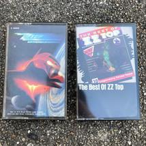 ZZ Top Lot of 2 Cassettes Afterburner &amp; The Best of ZZ Top EUC - £7.72 GBP