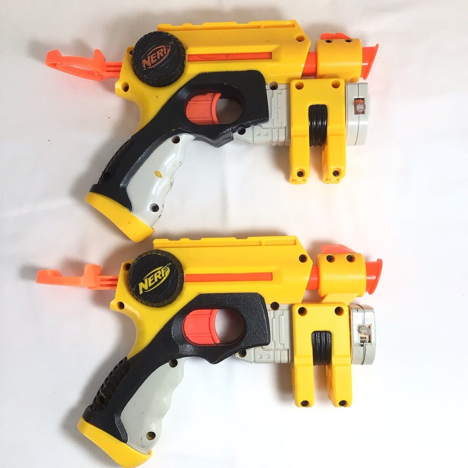 Primary image for 2 Nerf N-Strike Nite Finder EX-3 Single Shot Pistol Toy Gun Toy Dart Gun