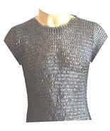 Allbeststuff Chain Mail Vest 9 MM Flat Riveted with Washer Medieval Armour ABS - £93.22 GBP