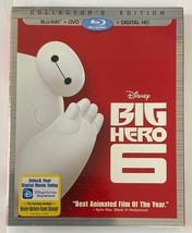 Big Hero 6 (Blu-ray DVD 2014) Complete With Slipcover - £7.69 GBP