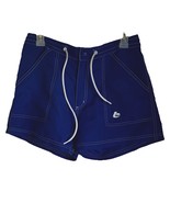 BW Sport Women&#39;s Board Shorts Med Blue Drawstring Pockets SZ 6 - $15.08 CAD