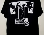 Toby Keith Concert Tour T Shirt White Graphic Art Pic Letter T Size Large - $69.99