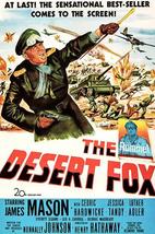 The Desert Fox - 1951 - Movie Poster Magnet - £9.58 GBP