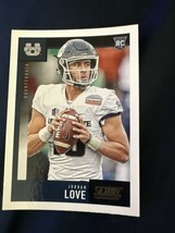 2020 Panini Score #361 Jordan Love RC Utah State Aggies - $2.76