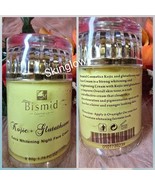  Authentic Bismid kojic + glutathione Extra whitening Night face cream 8... - $84.39 CAD