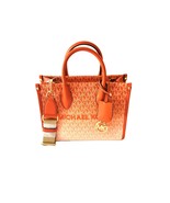 Michael Kors Mirella Small Shopper Top Zip Crossbody Handbag Red Clay Om... - €68,16 EUR