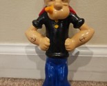 Vintage Popeye the Sailor Man Ceramic 8&#39;&#39; Painted - £52.72 GBP