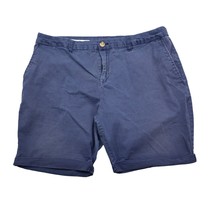 Faded Glory Shorts Womens 16 Blue High Rise Slash Pocket Button Zip Casu... - $298.79 MXN