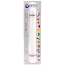 Rolling Pin W/Guide Rings 9&quot;X1&quot;  - £9.62 GBP