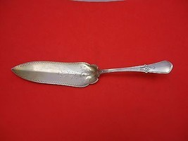 Swiss by Gorham Sterling Silver Jelly Cake Server Brite Cut Goldwashed 10&quot; - $385.11