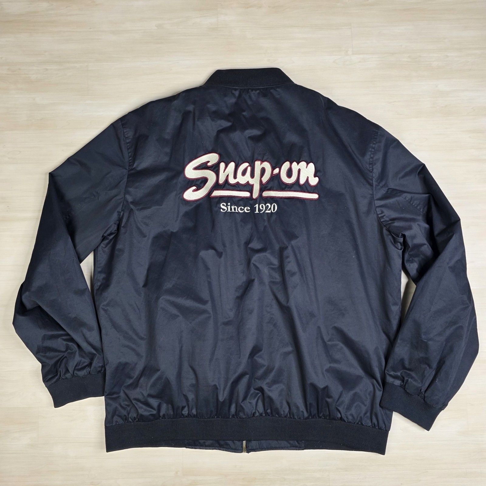 Vintage Snap On Windbreaker Jacket Mechanic Choko Work Wear Men&#39;s Size 2XL - $49.39