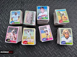 Vintage 1981 Topps Baseball 3.8 lbs. Incomplete Bulk Cards Lot Team Players - £77.66 GBP