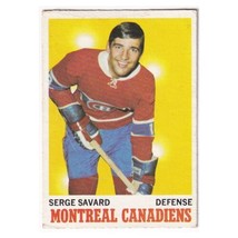 Serge Savard 1970 71 Topps NHL Hockey 51  Montreal Canadiens  - £11.21 GBP