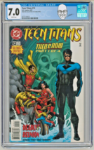 George Perez Pedigree Copy ~ CGC 7.0 Teen Titans 12 Pérez &amp; Dan Jurgens Art - $98.99