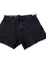 Junior&#39;s Gap High Rise, Zip Fly , Stretch, Black Shorts Size 29 NWT - £18.32 GBP