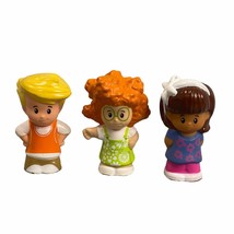 Fisher Price Little People Figures Replacement Toy Lot of 3 Mia Eddie Sofie 2012 - $8.75