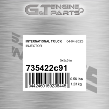 735422C91 Injector Fits International Truck (New Oem) - £243.82 GBP
