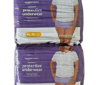 Lot of 2 Incontinence &amp; Postpartum Underwear for Women Sz XL Total 32ct ... - £31.49 GBP