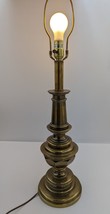 Vintage Stiffel Brass 33” Table Lamp Heavy 12 Lbs. - £86.32 GBP