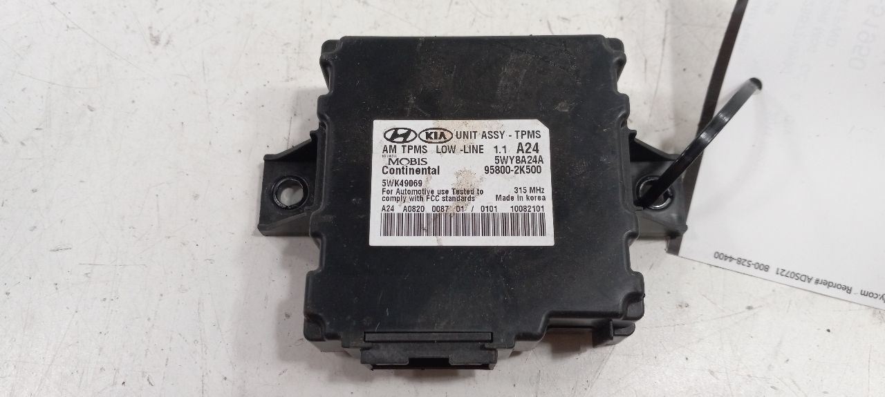 Chassis ECM Suspension TPMS Right Hand Dash Fits 11-13 Kia Soul - $34.79