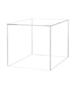 8 Inch Clear Acrylic Display Box with One Open Side No Lid Versatile Squ... - $61.34 CAD