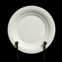 Gibson IIMPERIAL BRAID Salad Plate 7 5/8&quot; White Embossed Rope Dots Ceramic - $9.90