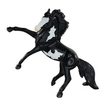 Breyer Stablemate Rearing Andalusian Horse Black Pinto Tobiano #5883 #97244 - £7.85 GBP