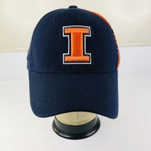 Illinois Big Ten Hat Adjustable Top Of The World Blue Cap - £7.29 GBP