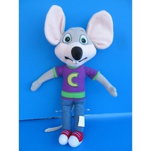 Chuck E Cheese Mouse Plush Stuffed Animal 13&quot; Toy Entertainment Character 2013 - £11.26 GBP