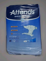 Attends Bariatric Incontinence Briefs XXLarge DD50 Heavy-Severe 12 Count... - £9.18 GBP