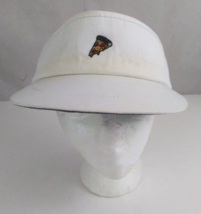 Imperial White With Pepperoni Pizza Slice Embroidered Unisex Adjustable Visor - £7.72 GBP