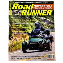 RoadRUNNER Road Runner Magazine August 2023 Motorcycle Touring Montana Travel - £2.24 GBP