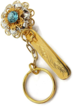 Blue Clip On Key Finder Keychain Keyring Purse Bag Coat Zipper Auto Car ... - $29.69