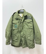 GENUINE USGI 1983 COAT COLD WEATHER FIELD OG-107 M-65 JACKET W/LINER MED... - $420.75