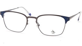 NEW Penguin The Glen Blue Gunmetal Eyeglasses Frame 50-19-140mm B38mm - £67.39 GBP