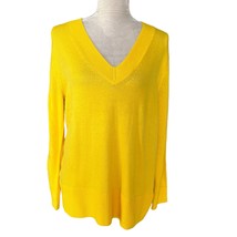 Banana Republic Yellow Sweater Soft V-Neck Small New - $35.00