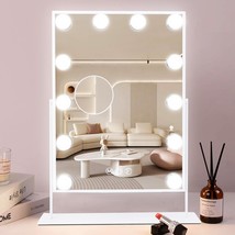 Cooljeen Makeup Mirror Vanity Mirror With Lights - 12 Led Bulbs Lighted,... - $51.97