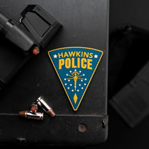 Stranger Things Hawkins Police PVC Patch - £6.22 GBP