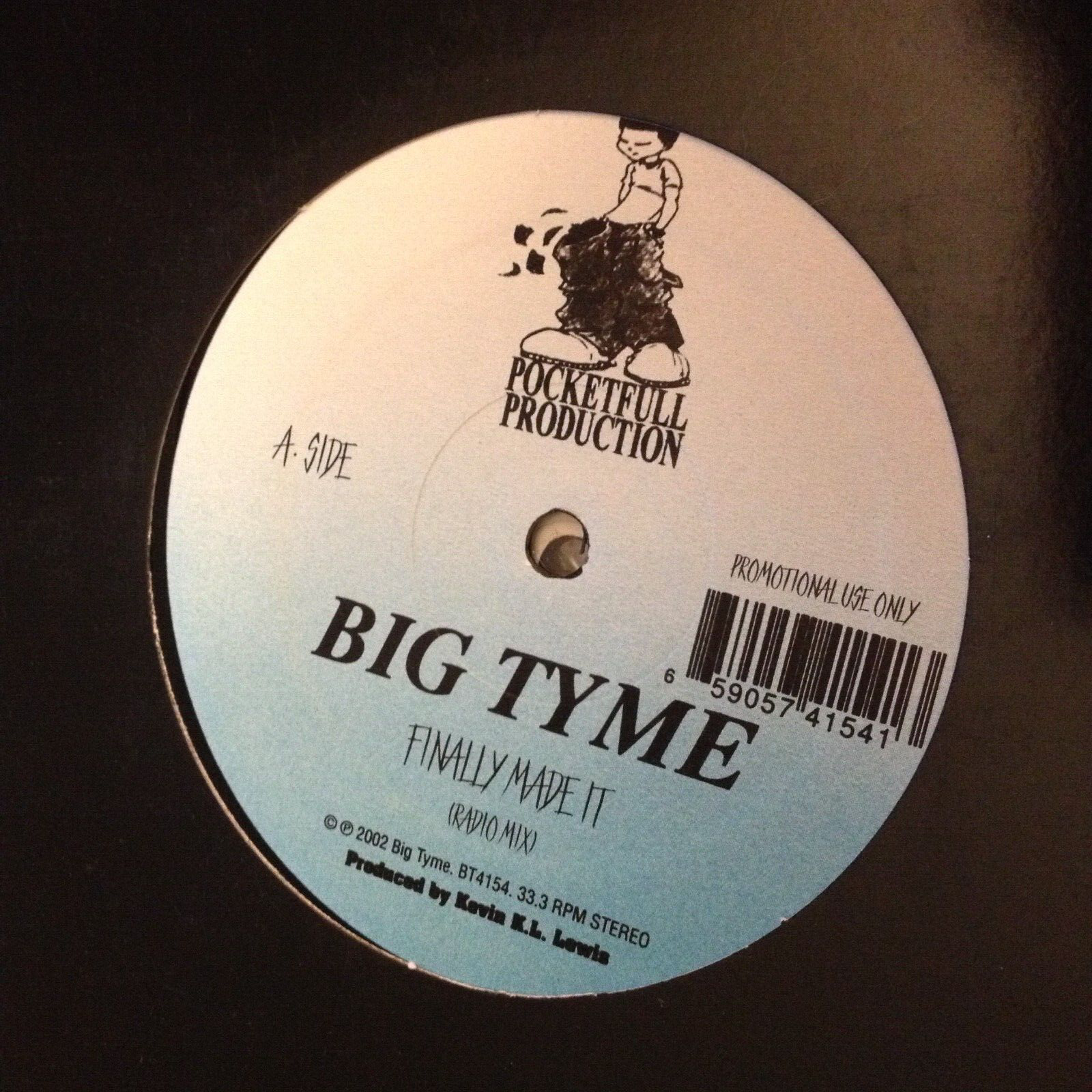 Big Tyme Finally Made It USED 12&quot; Single - $0.98