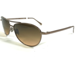Morgenthal Frederics Sunglasses 659 EAGLE Bronze Aviators with Brown Lenses - $168.65