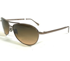 Morgenthal Frederics Sunglasses 659 EAGLE Bronze Aviators with Brown Lenses - £132.63 GBP