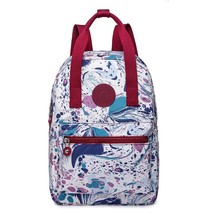 Vintage Print Ladies Backpack Multifunctional Portable  Messenger Bag Fashion Co - £64.24 GBP